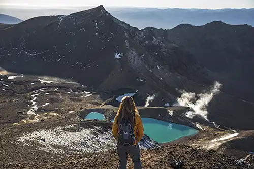 Car rental in Rotorua New Zealand to visit Tongariro Alpine Crossing